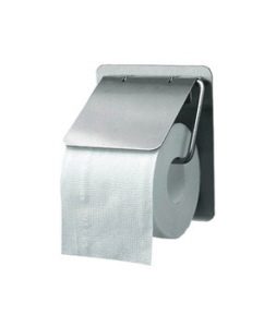 Toiletroldispenser voor 1 rol RVS TRU 1 E