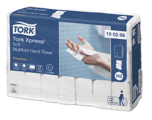 Tork Handdoek Xpress Soft H2 multifold Pre.21x110s 100288