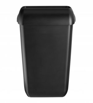 Afvalbak 23 liter Black Quartz (incl. muurbevestigingsunit)