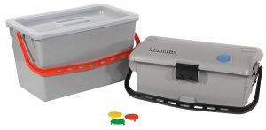 Mopkit SGA 11, 22L emmer, mopmatic mop-box