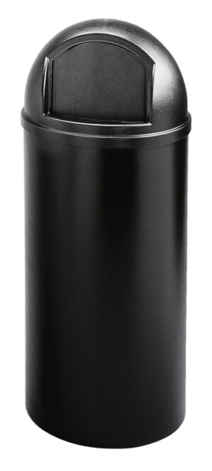 Ronde Marshal Container, 56,8 ltr. Zwart