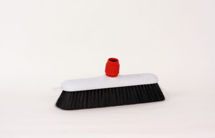 Zaalveger kunststof haar 30 cm met dop