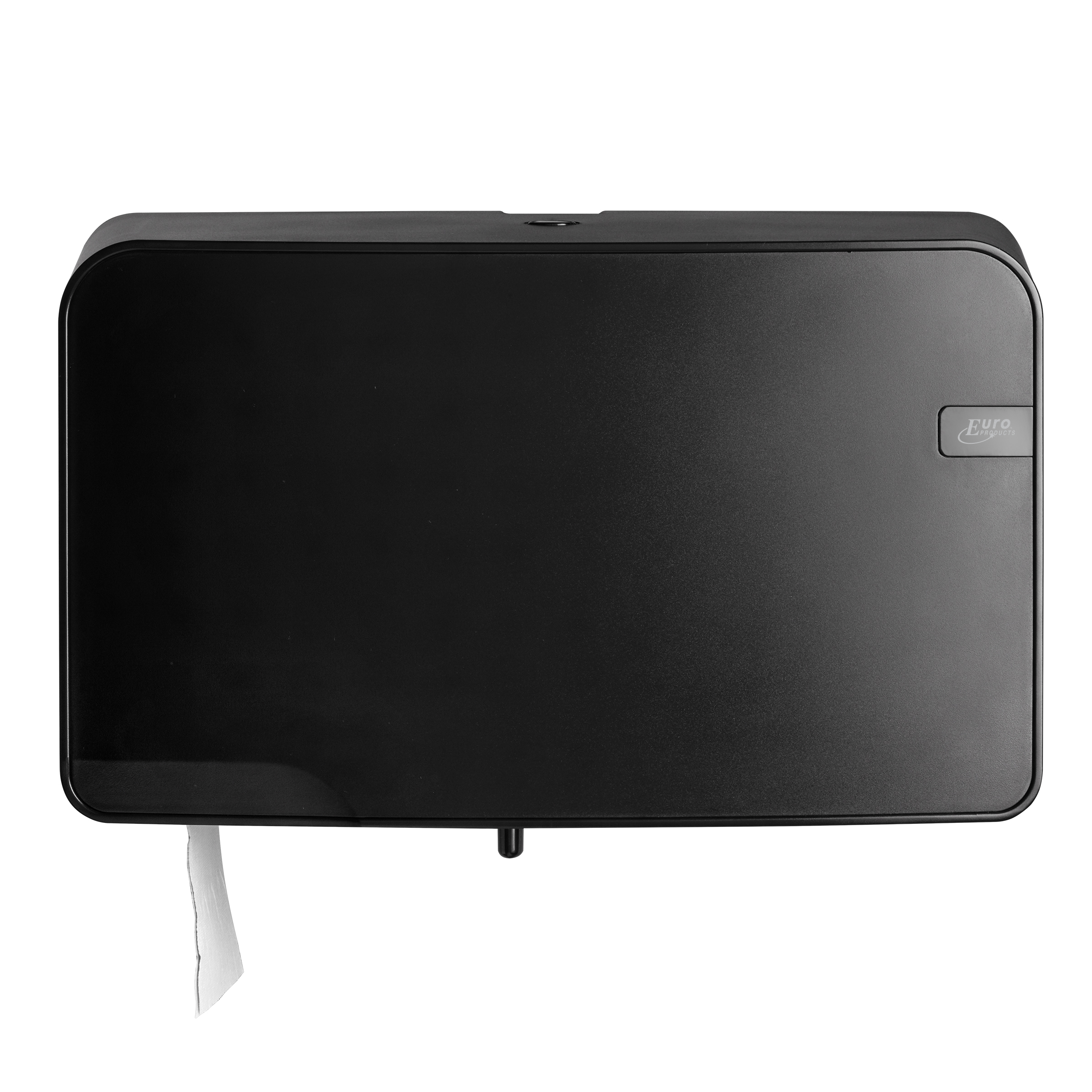 Duotoiletrolhouder compact rol/traditioneel Black Quartz