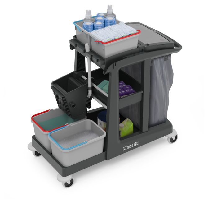 Numatic Werkwagen ECO-Matic EM 3 Black - Afbeelding 3