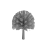 Ragebol (zonder telescoopsteel) rood/grijs - Afbeelding 2