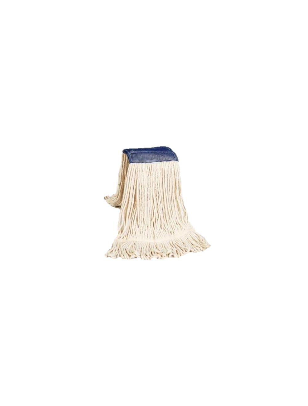 Mop katoen met band 350 gram (m.blauwe rein.pad)