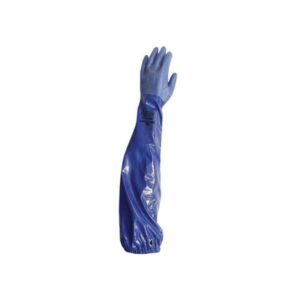 Handschoen NSK26 lang, Blauw, maat L p.paar