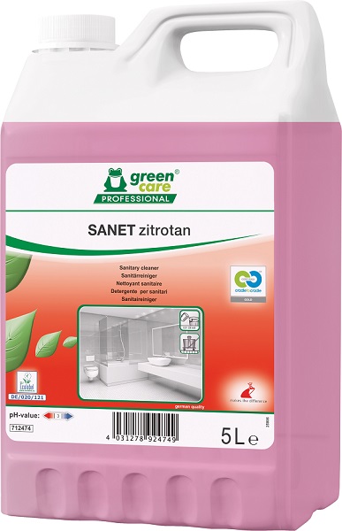 SANET zitrotan sanitairreiniger 1 x 5L