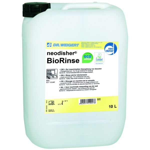 Neodisher Biorinse spoelglans ECO, can 10 L