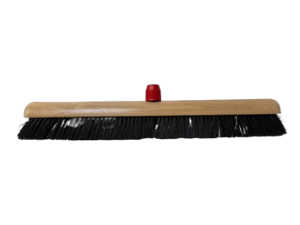 Zaalveger paardenhaar hout met dop 60 cm FSC