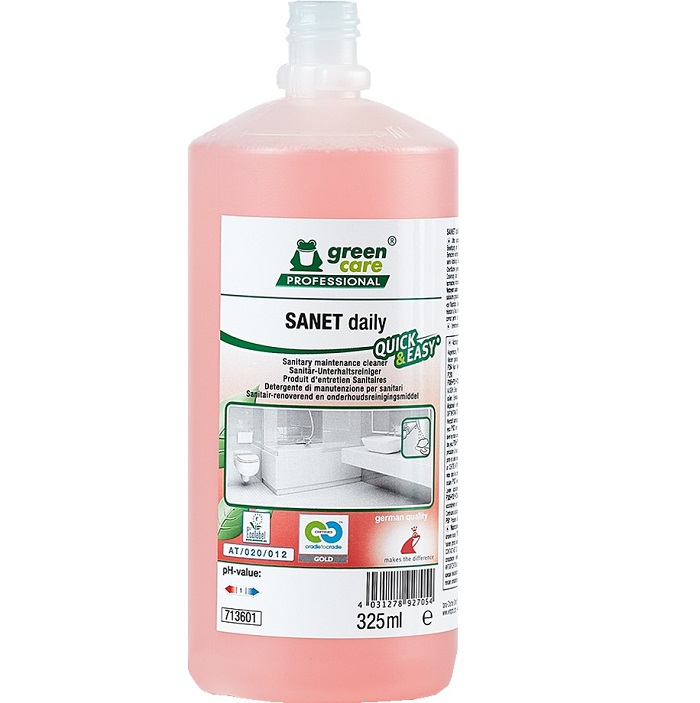 SANET daily sanitairreiniger 6x 325 mL (incl. Foam head) - Afbeelding 3