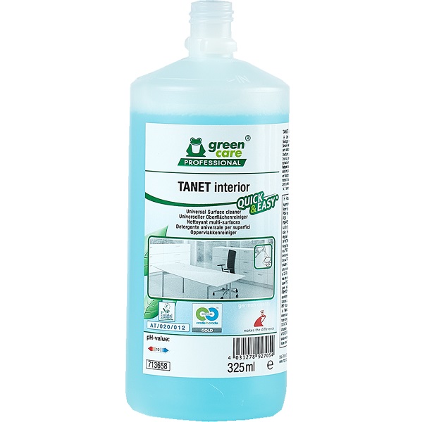 TANET interior opp.vl.reiniger 6x 325 mL  (incl. Foam head) - Afbeelding 3