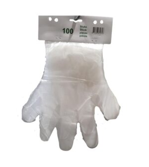 Handschoen op kaart, doos 50x100 stuks op kaart